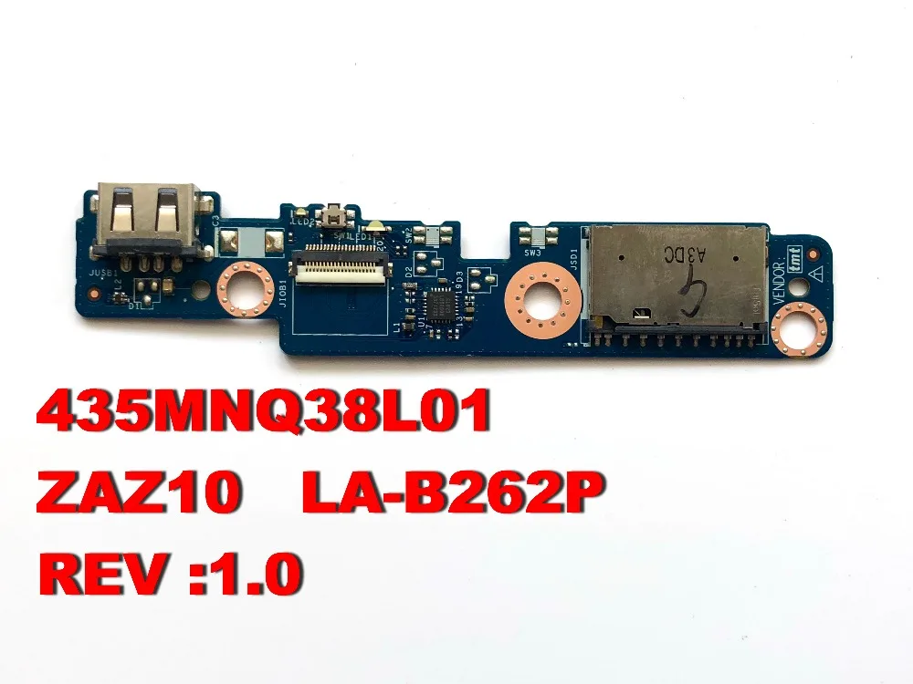 Оригинальный Для Lenovo N20 N20P серии Устройство для чтения карт USB доска 435MNQ38L01 ZAZ10 LS