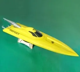 Гоночная лодка Osprey/ракетная лодка/бензиновая с двигателем Zenoah 26CC желтая|racing