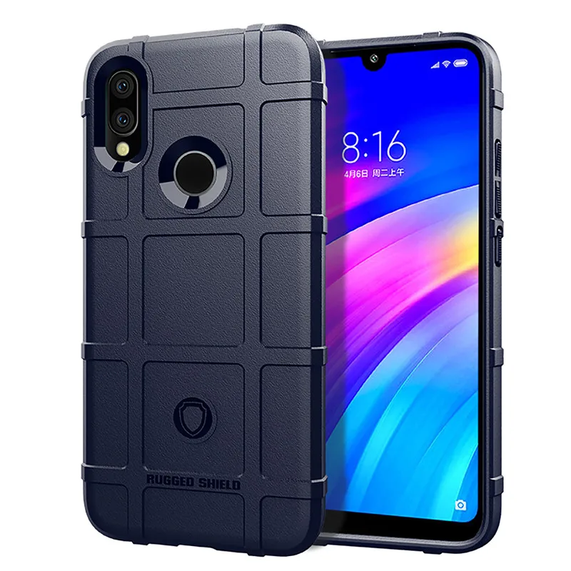 Прочный защитный силиконовый чехол для Xiaomi Pocophone Poco F1 Mi Play Mix 2S Redmi Note 5 6 7 Pro Plus