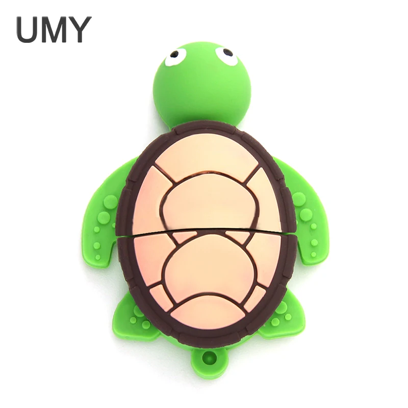 USB-флеш-накопитель UMY в виде черепахи 8 ГБ 100% оригинальная USB-флешка 2 0 | Компьютеры