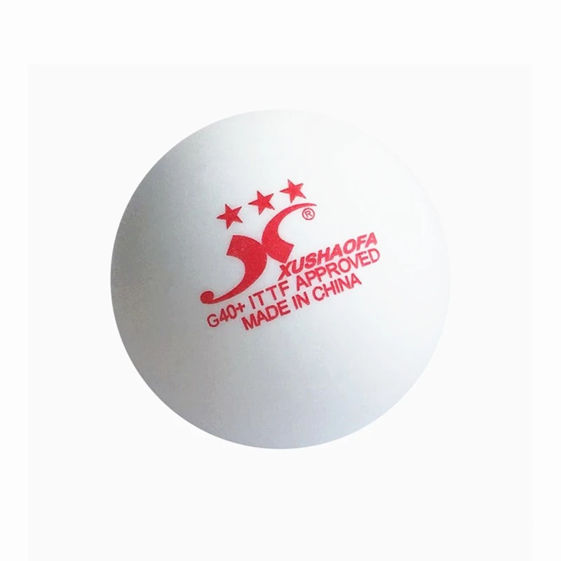 XuShaoFa мяч для настольного тенниса Золотой 3-star G40+ XSF бесшовный ITTF одобренный материал пластик белый поли шарики для пинг-понга