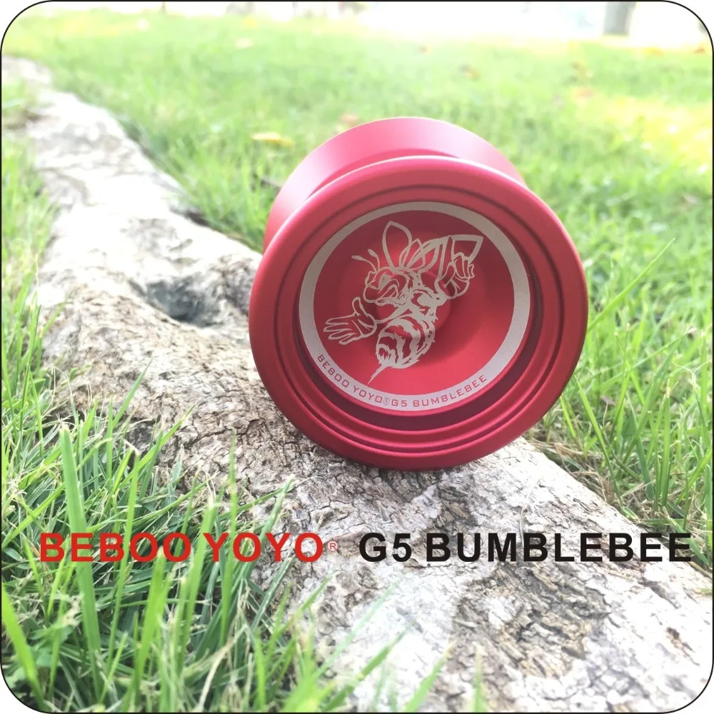BEBOO G5 Red Hornet yoyo Профессиональный Йо мяч из алюминиевого сплава набор йо + перчатки 3