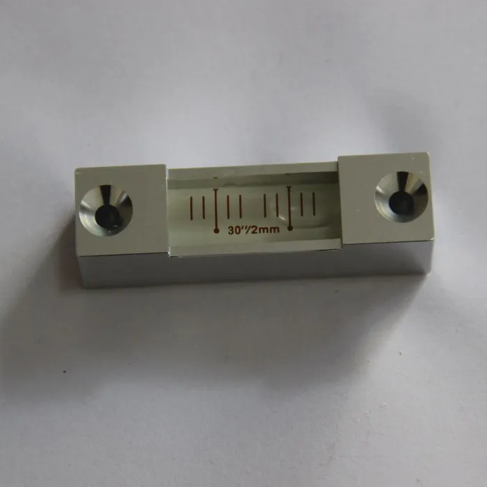 

KACY 1pc High precision aluminium alloy bar type glass level Bubble metal level