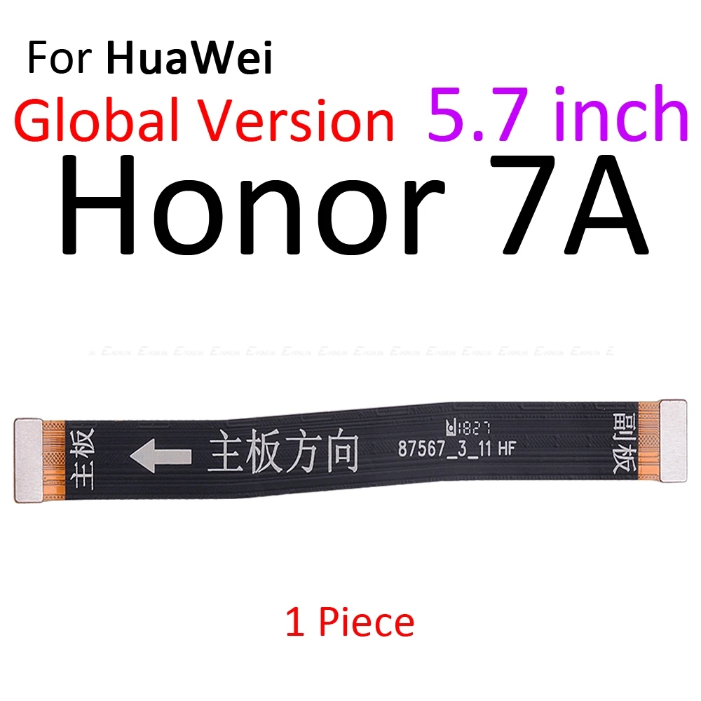 Материнская плата, материнская плата, ЖК-разъем, гибкий кабель для HuaWei Honor Play 8A 7C 7A 7X 6C 6A 6X 5C Pro - Цвет: For Honor7A 5.7inch