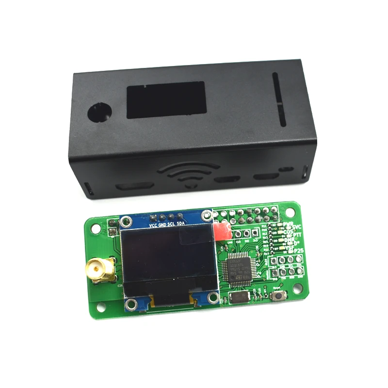 Lusya UHF & VHF антенна + алюминиевый корпус MMDVM Hotspot поддержка P25 DMR YSF с OLED для Raspberry Pi A10