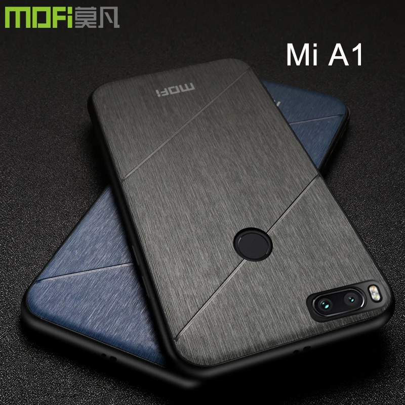 Xiaomi mi a1 чехол установлены Mofi оригинальный Полный защитить мягкую buiness стиль 5x5 5