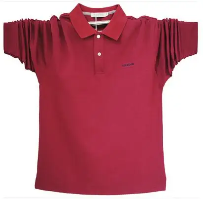 red Для мужчин s Poloshirt мода с длинным рукавом Твердые Хлопок трикотажный пуловер мужской Slim Fit Бизнес Для мужчин Костюмы футболки-поло A5307 - Цвет: red