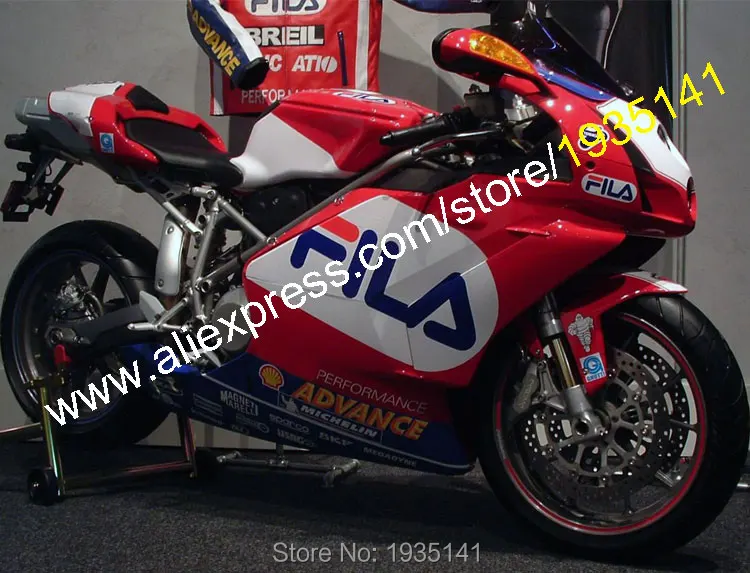Комплект обтекателей для 2003 2004 Ducati 749 999 03 04 послепродажный обтекатель мотоциклов