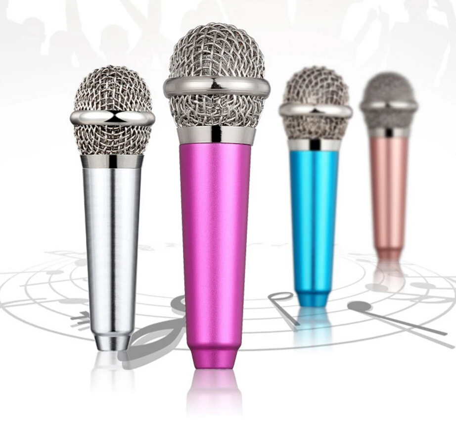 

50 шт./лот 3,5 мм проводной мини портативный ручной микрофон для детской песни караоке