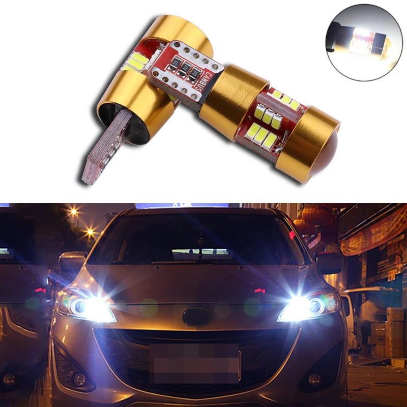 2x W5W T10 LED Canbus лампа дополнительного освещения парковки для Nissan Qashqai Juke Almera X-trail Tiida Note Primera Pathfinder Sentra.