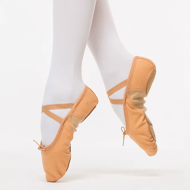 Sansha/балетные тапочки для взрослых 3 с раздельной подошвой треугольная эластичная