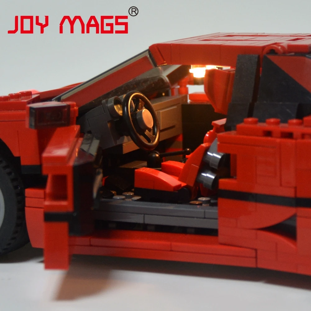 Комплект со светильник кой JOY MAGS Only для автомобиля серии 10248 Creator F40 совместимый с