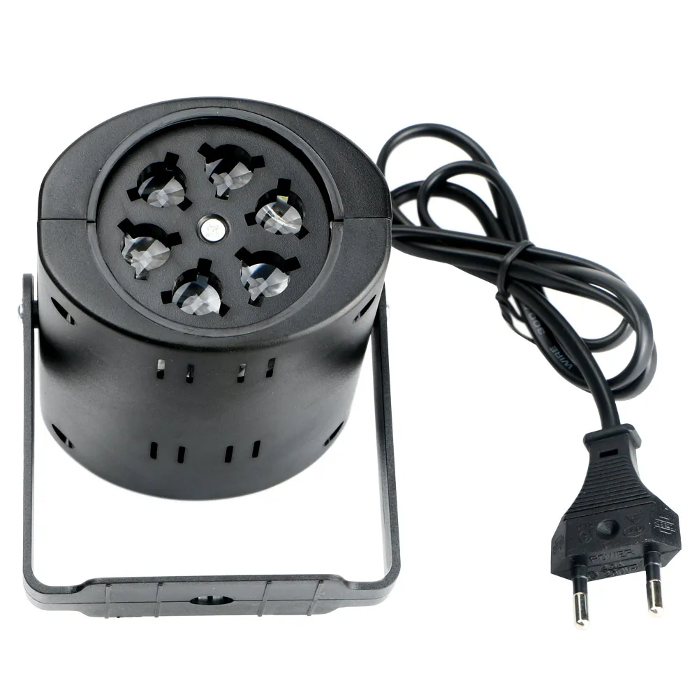 Светодиодный прожектор для рождественской снежинки RGB 2 модели вилка стандарта