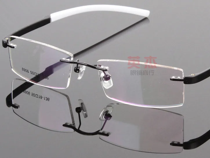 Гибкая оправа для очков без оправы TR90 мужчин и женщин оптические очки Rx able|woman glasses