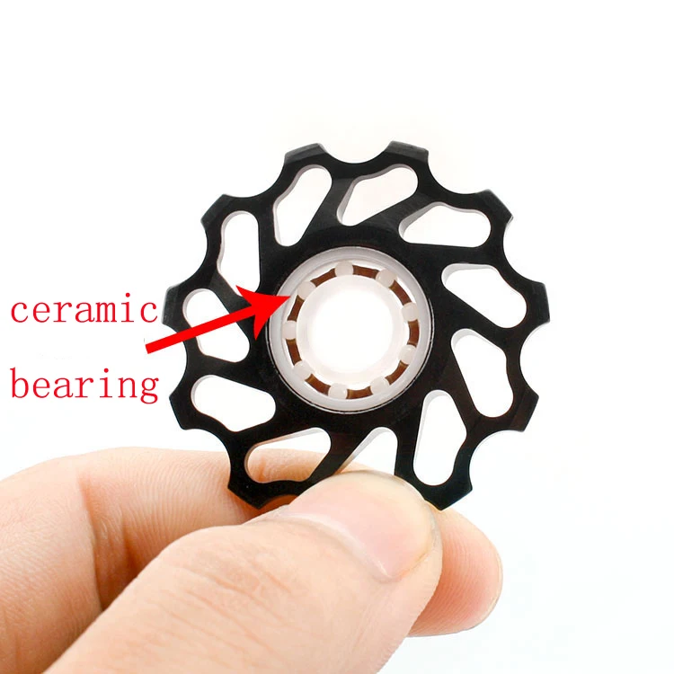 11 T ЧПУ Алюминий легкосплавных колесных диск Shimano и Sram XX, XO, X9, X7 задний переключатель, Керамика подшипник CCD002