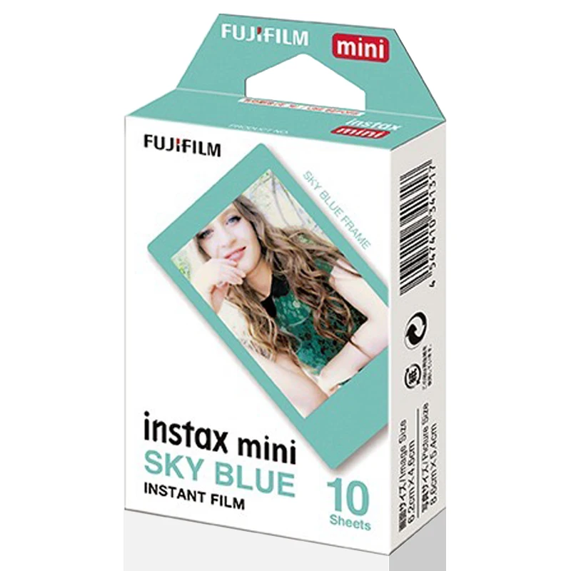 Fujifilm Instax Mini Sky Blue Instant 10 пленка для Fuji 7s 8 + 9 25 50s 70 90 300 SP-1 2 принтера | Электроника