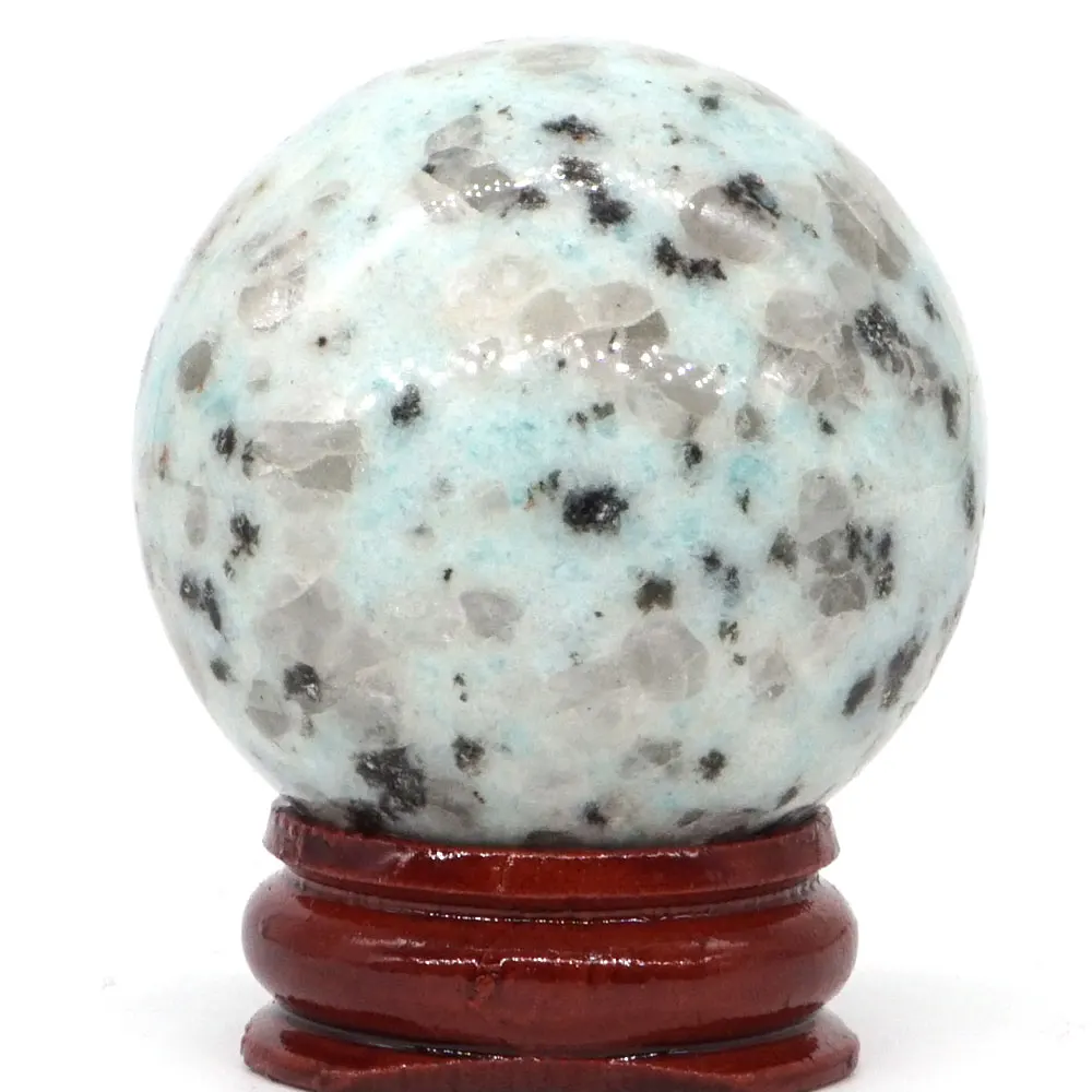 Шар из натурального камня киви натуральный минерал семейный массажный