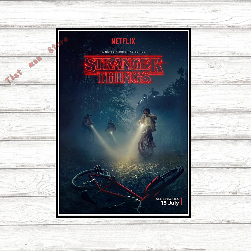 Season 2 Sci-Fi Stranger Things Horror coated paper Poster Decorative Wall Paper Posters Home Decor Gift | Дом и сад