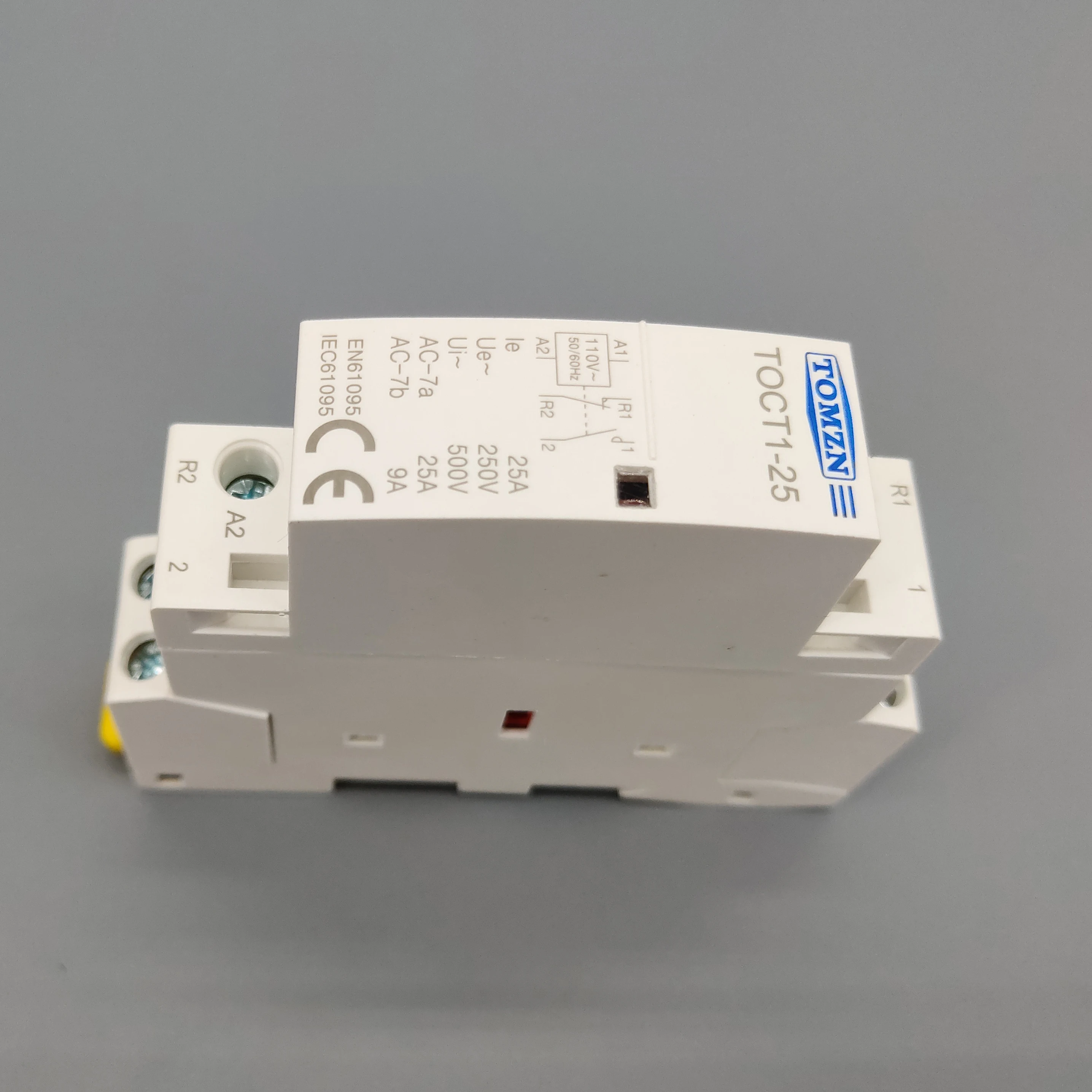 TOCT1 Американская классификация проводов 2р 25A 110V Катушка 230V 50/60HZ Din rail бытовой ac Контактор В соответствии с стандартом 1NC 1NO