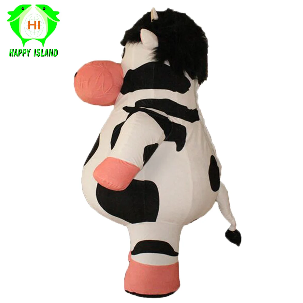New Style Giant Cow Inflatable Costume Halloween Party Advertising 1.9M Tall Customized Cosplay Costumes for Adult | Тематическая