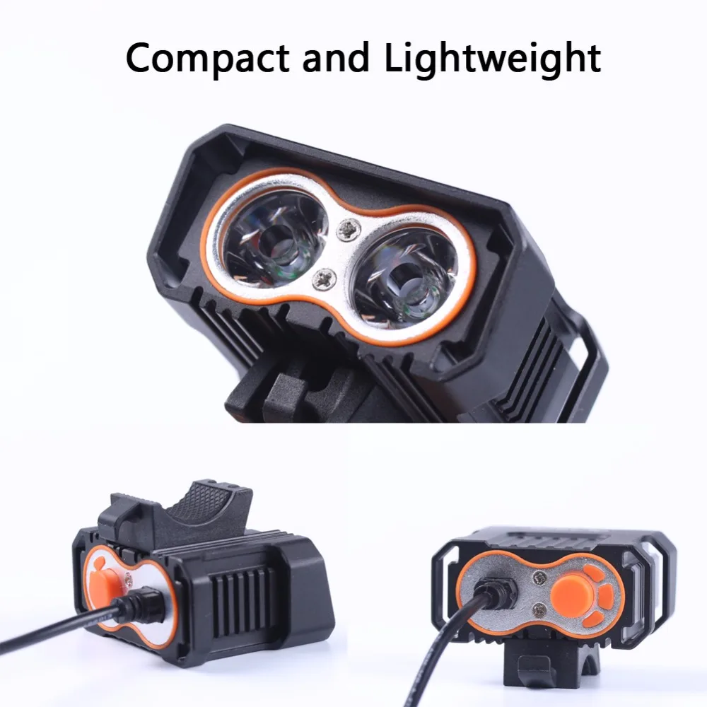 SpoLite Bike Light Powerful Lumens Bicycles Lights USB Rechargeable Bicycle Easy Install Waterproof lights | Спорт и развлечения