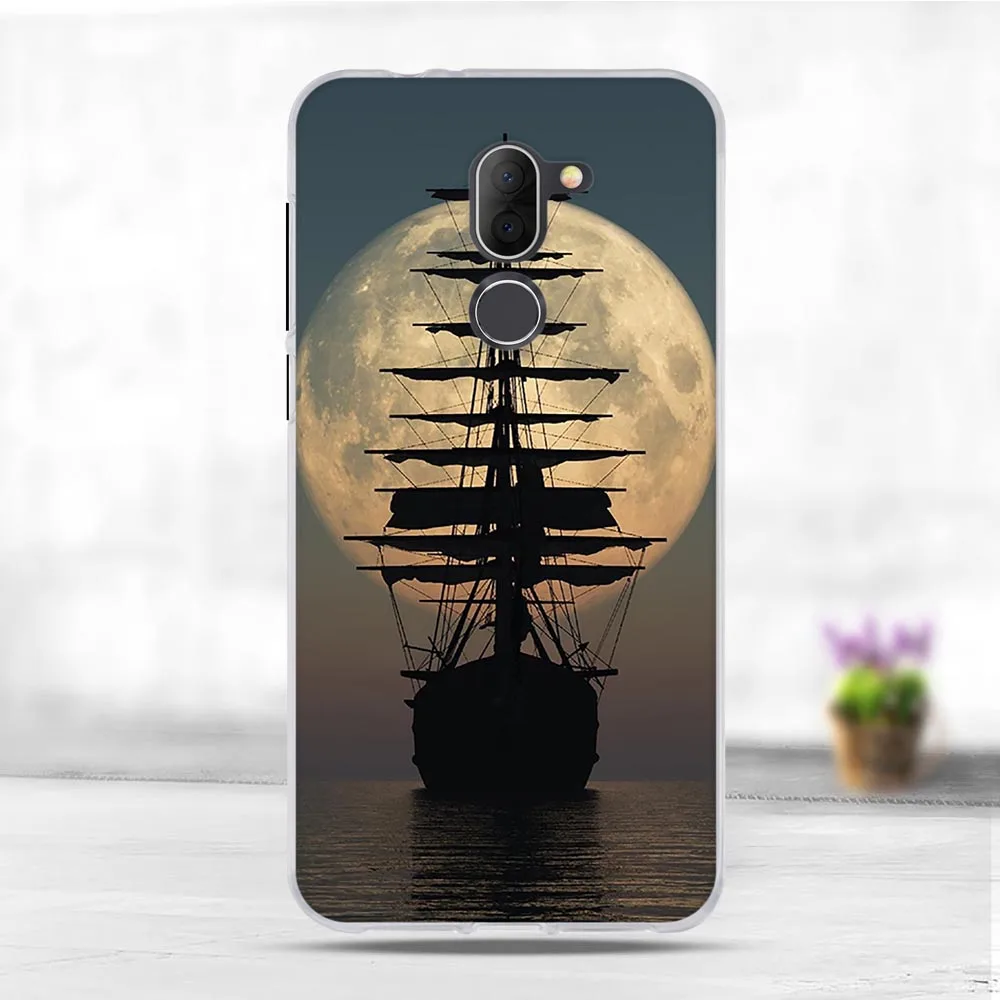 Чехол для Alcatel 3X чехол 5058i Мягкая силиконовая задняя крышка телефона 3 X 5058