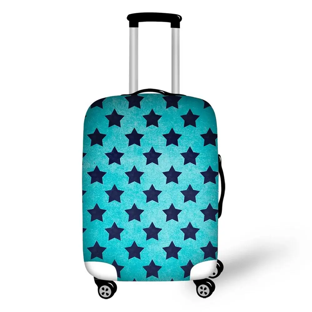 Чехол для чемодана на колесиках водонепроницаемый С Разноцветными полосками с