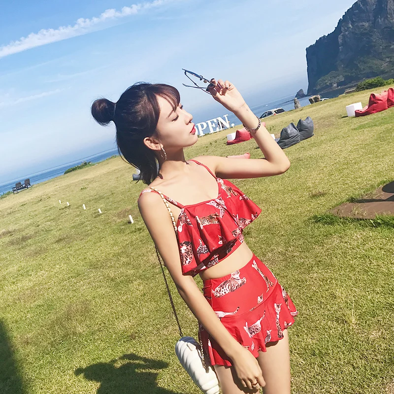 2017 Купальники для малышек Для женщин Двойка бикини Дамская ванный комплект с