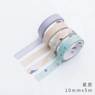5 шт./компл. сплошной Цвет лента Washi качество канцелярские товары Сделай Сам Скрапбукинг фотоальбом Школьные Инструменты каваи записки Бумага наклейки - Цвет: 26