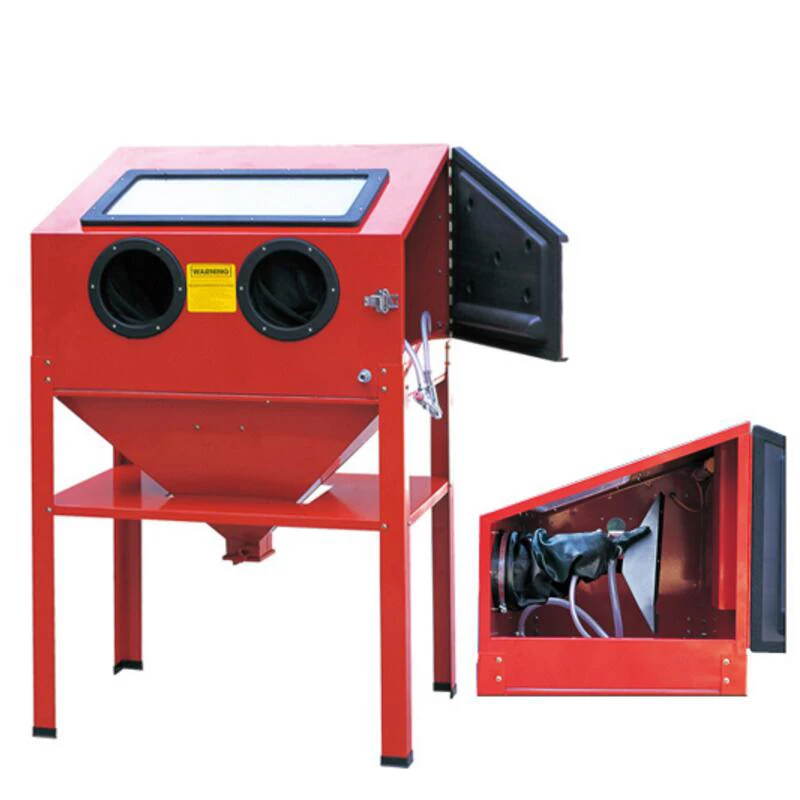 Ручная пескоструйная машина небольшой тип коробки уплотнитель для пыли не