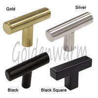 goldenwarm single hole gold cabinet knobs and pulls door cupboards drawers bedroom furniture handles 50mm2in overall length