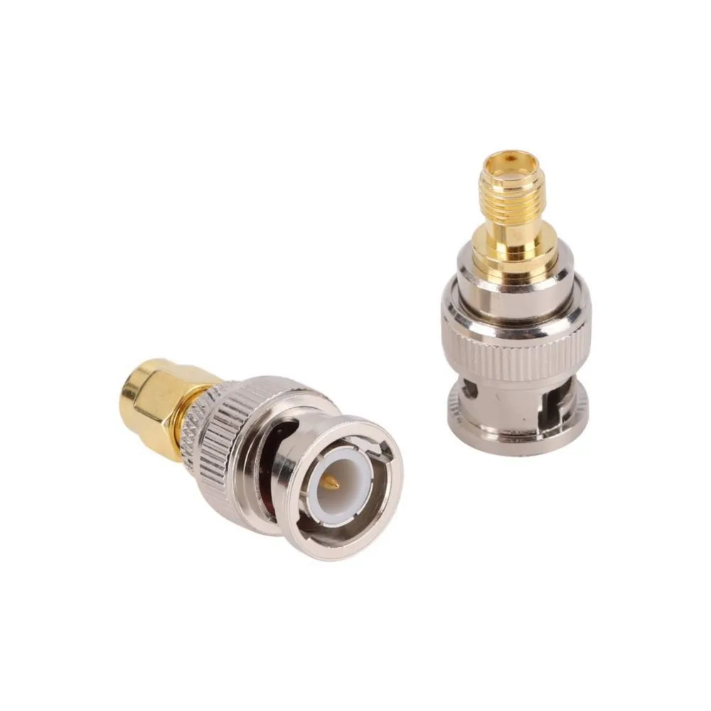 4pcs/set SMA to BNC Male Female Connector Kit Portable High Temperature Resistant RF Coaxial Adapter Converter for Computer | Электроника