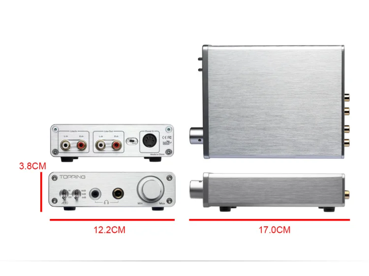 Topping A30 Hifi Настольный усилитель для наушников 3,5 мм/6,35 мм выход для наушников 1540 МВт большая выходная мощность 0 дБ/9 дБ/18 дБ усиление swich