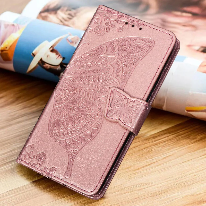Чехол книжка из искусственной кожи с 3d бабочкой для huawei mate 20 чехол Lite смартфона