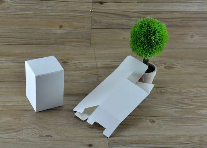 8*8*6 см мини белые коробки из крафтовой бумаги для закусок мыло ручной работы