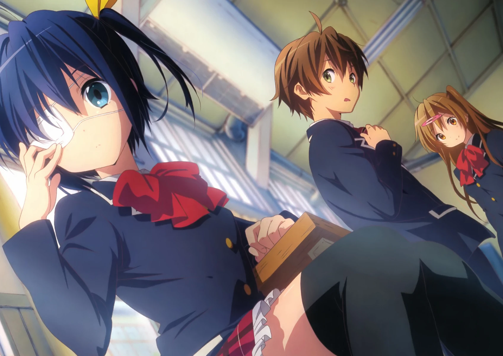 Плакаты Chuunibyou Demo Koi Ga Shitai аниме наклейки на стену белая бумага с принтом высокое