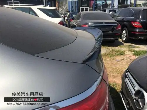Карбоновое волокно заднего багажника спойлер крыло для Mercedes Benz GLC Coupe GLC200 GLC260 GLC300