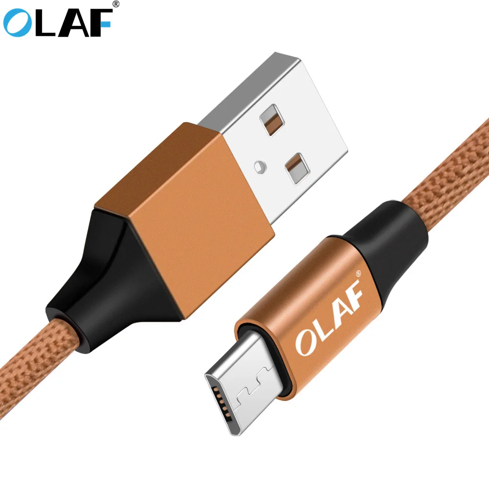 Кабель Micro USB OLAF для Xiaomi Redmi Note 5 Pro 4X 4 зарядное устройство Samsung Huawei кабель зарядки и