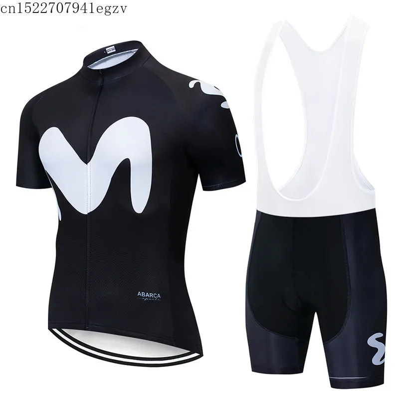 Movistar 2019 Лето Велосипеды Джерси pro team летнее с коротким рукавом велосипед