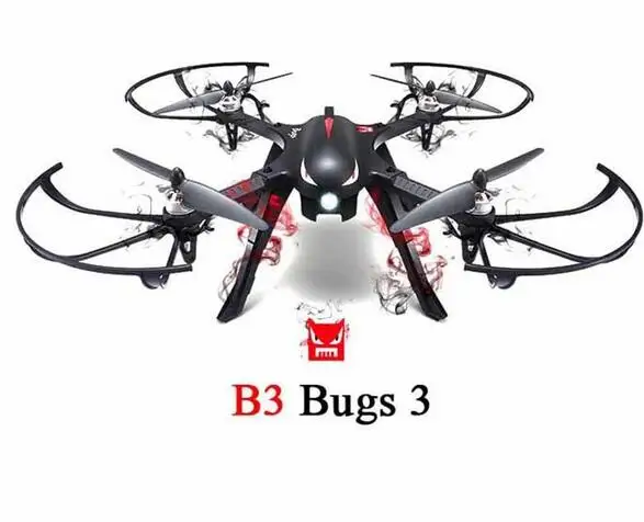 Радиоуправляемый гоночный Дрон B3 Bugs 3 4CH с HD C4000 или C4018 камерой Профессиональный