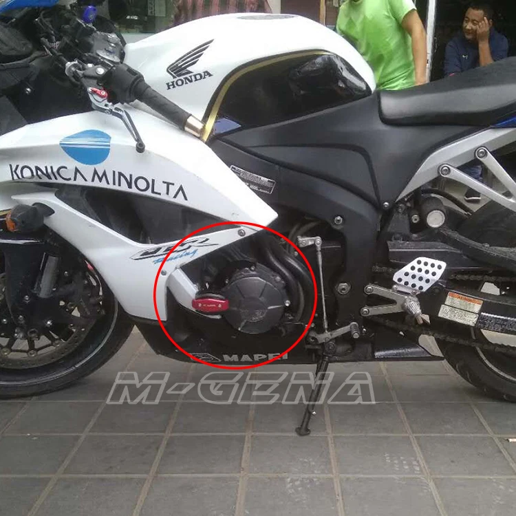 CNC Краш Pad рамка ползунок защита для CBR600RR CBR 600 RR F5 2007 2008 07 08|Защита от падения| |