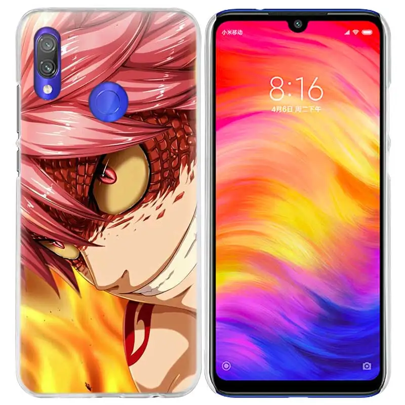 Чехол с изображением сказочного хвоста аниме для Xiao mi Red mi Note 7 8T 6 6A Pro S2 5 5A 4X mi A1 A2 9 8 lite Note10 Play F1 жесткий чехол для телефона - Цвет: 09