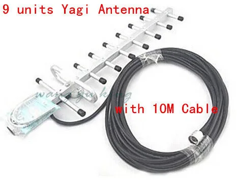 3G 13dBi Yagi антенна с кабелем ретранслятор W CDMA 2100 МГц усилитель сигнала мобильного