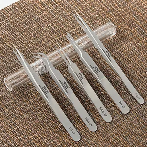 VETUS JP объем ресниц Пинцет Нержавеющаясталь наращивание ресниц Пинцет Комплект Полный профессиональный макияж для ресниц pinzas ресницы