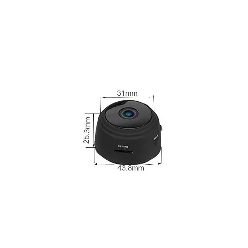 New Wide Angle HD 1080P Mini Camera Wifi IP Motion Detection Night Vision Car DVR Video Recorder P2P Dashcam | Автомобили и