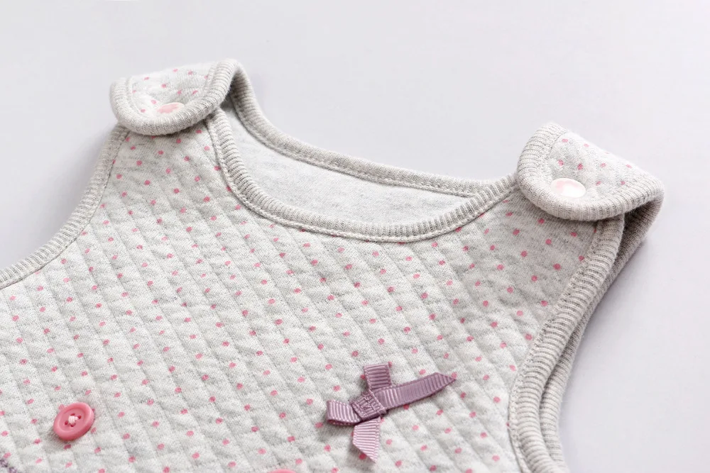 2018 осенне зимний плотный комплект одежды для маленьких девочек детский