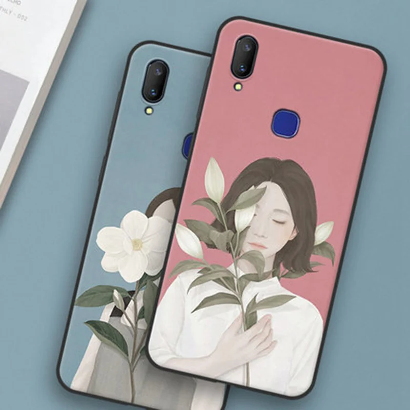 Чехол 6 26 дюйма для vivo Y85 V9 чехол в литературном стиле мягкий Y 85 V 9 телефона VIVO