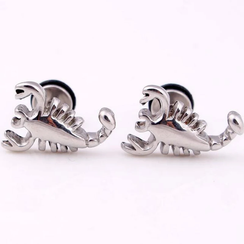 Серьги-гвоздики мужские из нержавеющей стали 2 шт. | Украшения и аксессуары