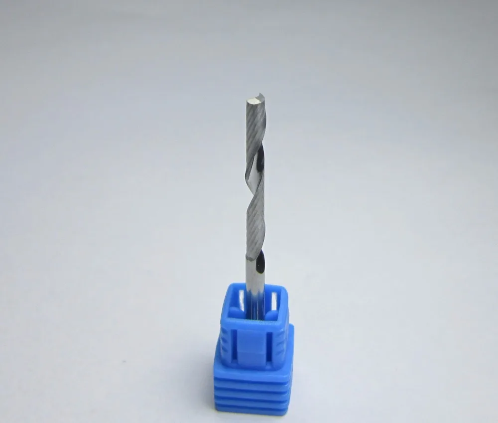 Концевые фрезы 1 канавка из карбида вольфрама для акрила длина режущего лезвия 25