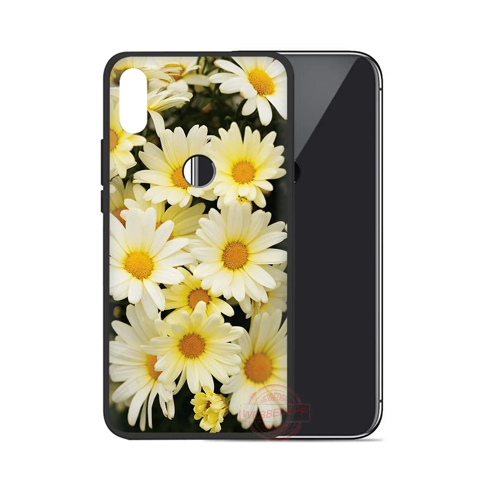WEBBEDEPP Yellow daisy sunflower TPU phone case for Honor 6A 7A 2GB/3GB Pro 7C 7X 8X 8C 9 10 Note10 8 Lite |